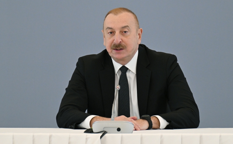 İlham Əliyev quru sərhədinin açılması ilə bağlı danışıb