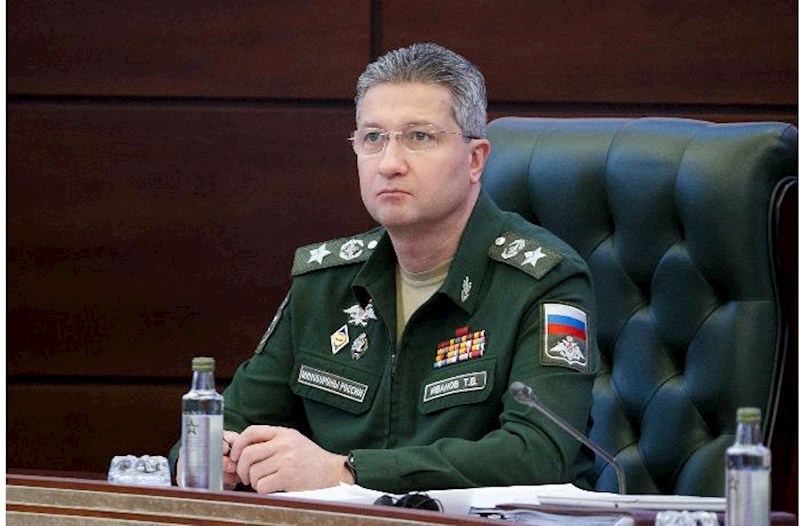 Müdafiə nazirinin keçmiş müavininin 1 milyard rubl rüşvət aldığı deyilir